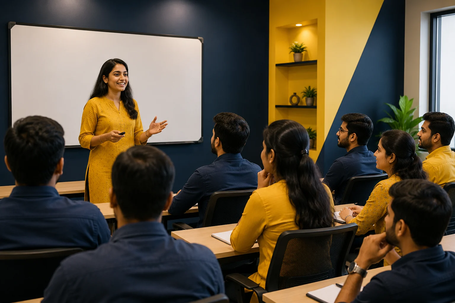 Classroom training session